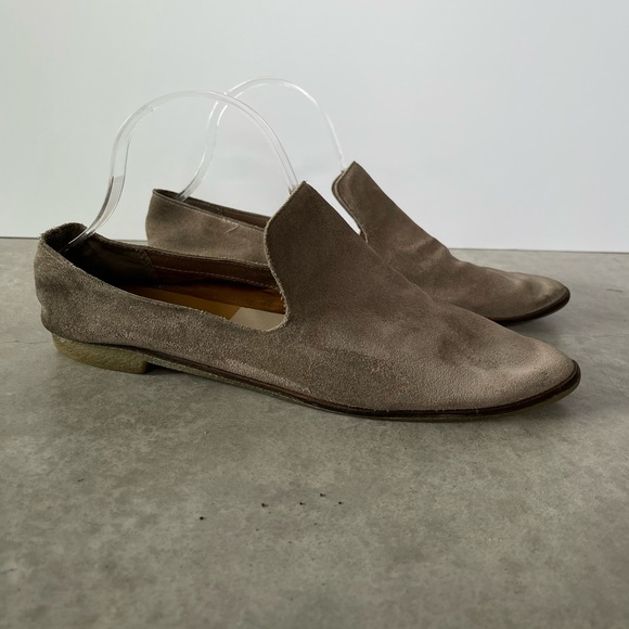 DOLCE VITA Suede Flat Brown 11 Slip On - Picture 2 of 9